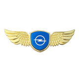 Opel Logo Metal Wings Car Front Hood Bonnet Center Sticker Emblem