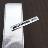 2pcs Mercedes Benz AMG Logo Car Fender Side Emblem Badge Sticker