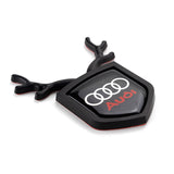Audi ABS Deer Car Rear Sticker Shield Trunk Emblem Badge Decal