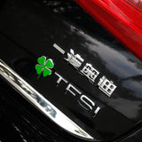 Alfa Romeo Clover Metal Car Rear Sticker Emblem Badge Decal