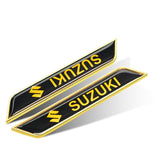 2pcs Suzuki Logo Car Fender Side Sticker Decal Emblem Badge