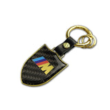 BMW M Power Carbon Fiber Car Keychain Pendant