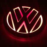 11cm Volkswagen VW Car LED Light Front Rear Emblem Badge