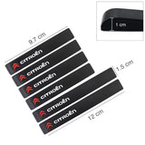 6PCS Citroen Car Door Handle Mirror Protective Anti-Collision Stickers