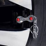4pcs/set Suzuki Logo Car Air Valve Stem Cap Auto Tyre Valve Covers with Wrench