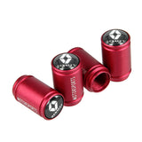 4pcs/set Renault Logo Matte Car Air Valve Stem Caps Auto Tyre Valve Covers