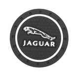 2pcs/set Jaguar PVC Car Water Coaster Cup Mat