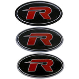 KIA Elliptical Metal Car Window Sticker Emblem Badge Decal