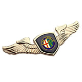 Alfa Romeo Metal Wings Car Front Emblem Badge Sticker Decal