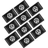 10pcs Volkswagen R GTI Epoxy Car Armrest Button Sticker
