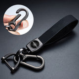 Cadillac PU Leather Car Keyring Keychain