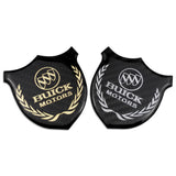 Buick Metal Carbon Fiber Car Rear Sticker Shield Trunk Emblem Badge Decal