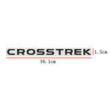 Subaru CROSSTEK Metal Letter Car Rear Sticker Decal Emblem Badge