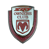 Dodge SRT Shield Metal Car Rear Sticker Emblem Badge Decal