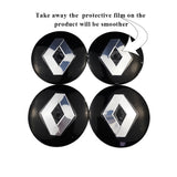 56mm/65mm Renault Car Wheel Center Hub Sticker Decal