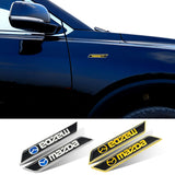 2pcs Mazda Logo Car Fender Side Sticker Decal Emblem Badge
