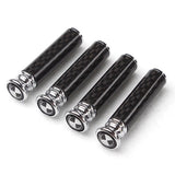 4pcs/set BMW M Power Hamann Alpina Carlsson Logo Car Door Bolt Lock Pins Gate Lock Screws