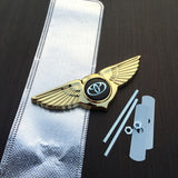 Toyota TRD Angle Wings Metal Car Front Center Sticker Grille Emblem