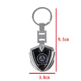 Mercedes Benz Metal Car Logo Keychain Keyring