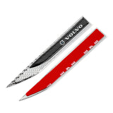2pcs Volvo Logo Metal Car Side Fender Emblem Stickers