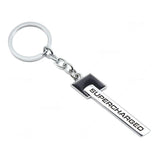 Audi Sline Supercharged S4 Logo Metal Car Keychain Keyring