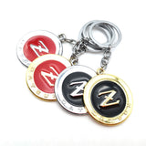 Nissan Z Logo Metal Car Key Rings Keychain Pendant