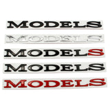 Tesla Model3 Letter Metal Car Rear Sticker Decal Emblem Badge