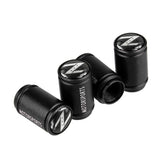 4pcs/set Nissan Z Logo Matte Car Air Valve Stem Caps Auto Tyre Valve Covers
