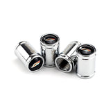 4pcs Cadillac Logo Car Tire Valve Caps