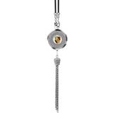 Porsche Diamond Car Interior Hanging Pendant
