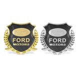 Ford Carbon Fiber Car Rear Sticker Window Emblem Badge Decal