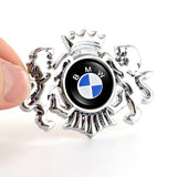BMW M Power Alpina Double Lion Metal Car Rear Sticker Auto Window Emblem Badge Decal