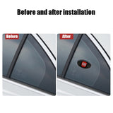 Fiat Elliptical Metal Car Window Sticker Emblem Badge Decal