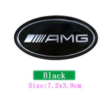 Mercedes Benz AMG Maybach Elliptical Metal Car Window Sticker Emblem Badge Decal