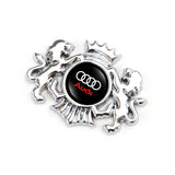 Audi Sline Double Lion Metal Car Rear Sticker Auto Window Emblem Badge Decal