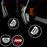 2pcs Jeep Wireless Car Welcome Door Laser Projection LED Light