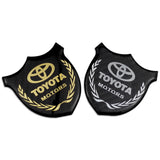 Toyota Metal Carbon Fiber Car Rear Sticker Shield Trunk Emblem Badge Decal