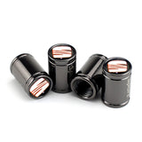 4pcs SEAT Logo Car Tire Valve Caps