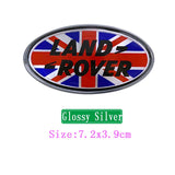 Land Rover Elliptical Metal Car Window Sticker Emblem Badge Decal