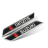 2pcs Suzuki Logo Car Fender Side Sticker Decal Emblem Badge