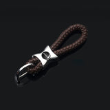 Mercedes Benz AMG Smart Apple Tree Logo Braided Rope Car Keychain Keyring