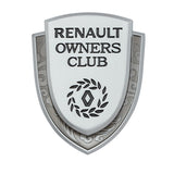 Renault Metal Shield Car Rear Sticker Auto Window Emblem Badge Decal