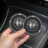 2PCS Buick Diamond Car Water Coaster Cup Mat