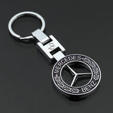 Mercedes Benz AMG Brabus Apple Tree Metal Car Keychain Key Ring Holder