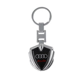 Audi Sline Metal Car Logo Keychain Keyring