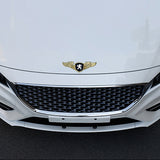 Peugeot Angle Wings Metal Car Front Hood Bonnet Sticker Emblem Badge