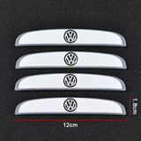 4pcs/set VW Car Door Mirror Side Anti Collision Sticker Bumper Strips