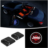 2pcs Jeep Wireless Car Welcome Door Laser Projection LED Light