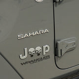 Jeep Skull Metal Car Rear Sticker Auto Body Side Emblem Badge