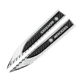 2pcs Mercedes Benz AMG Logo Metal Car Side Fender Emblem Stickers
